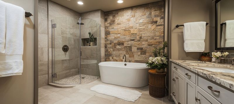 Spa-Inspired Bathroom Design